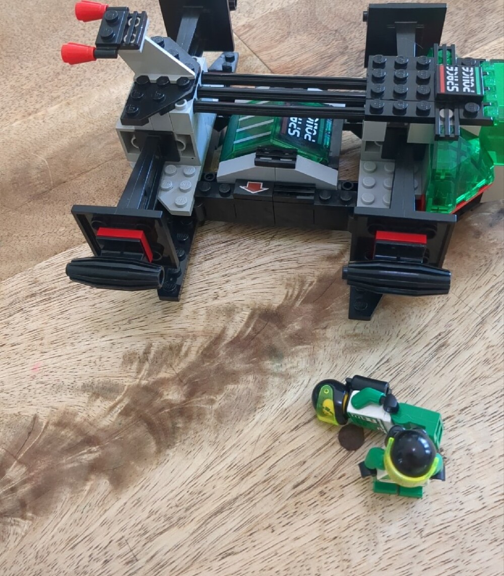Lego 6897 Space Police Rebel Hunter Green - Complete - Picture 4 of 9